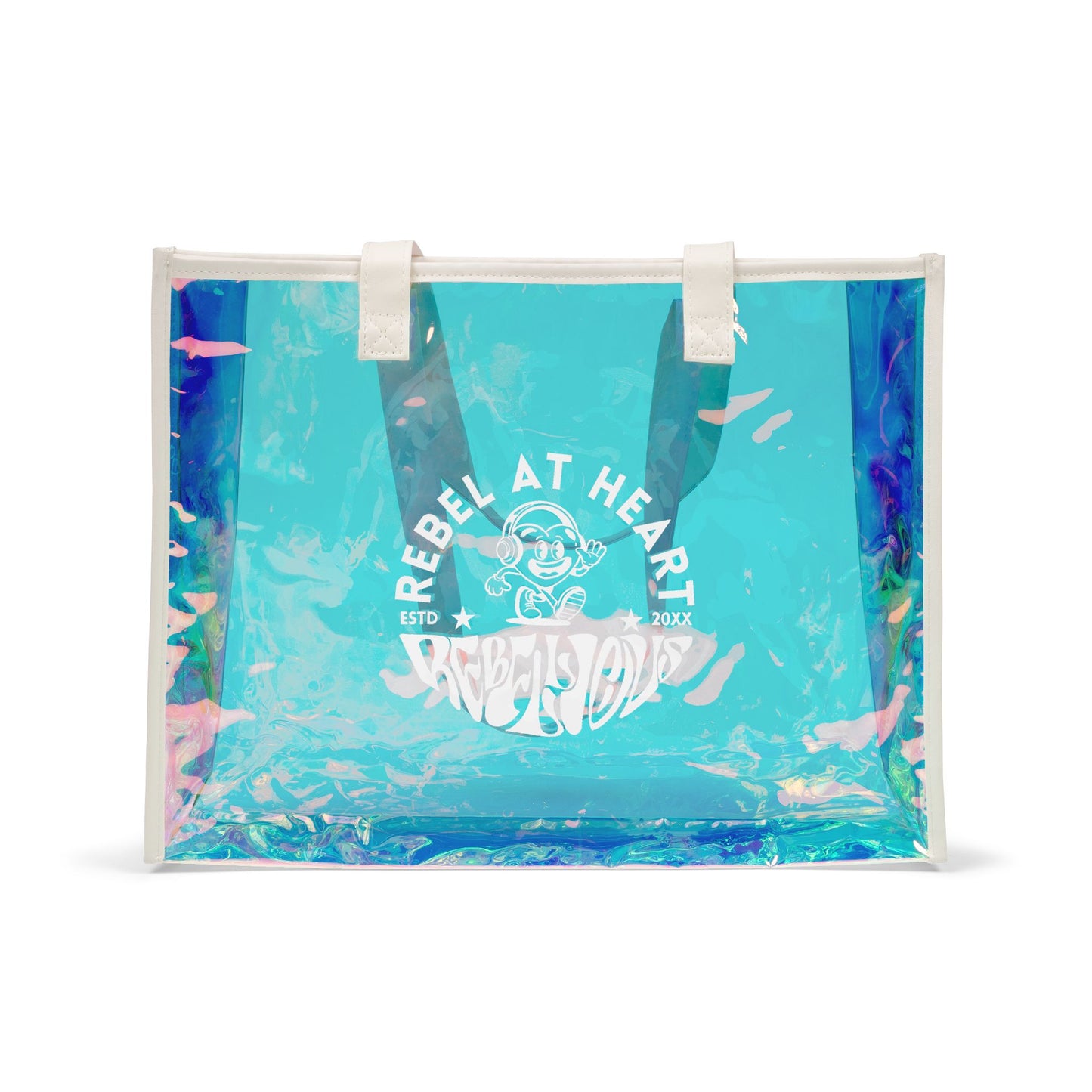 “Old Skool” Iridescent Tote