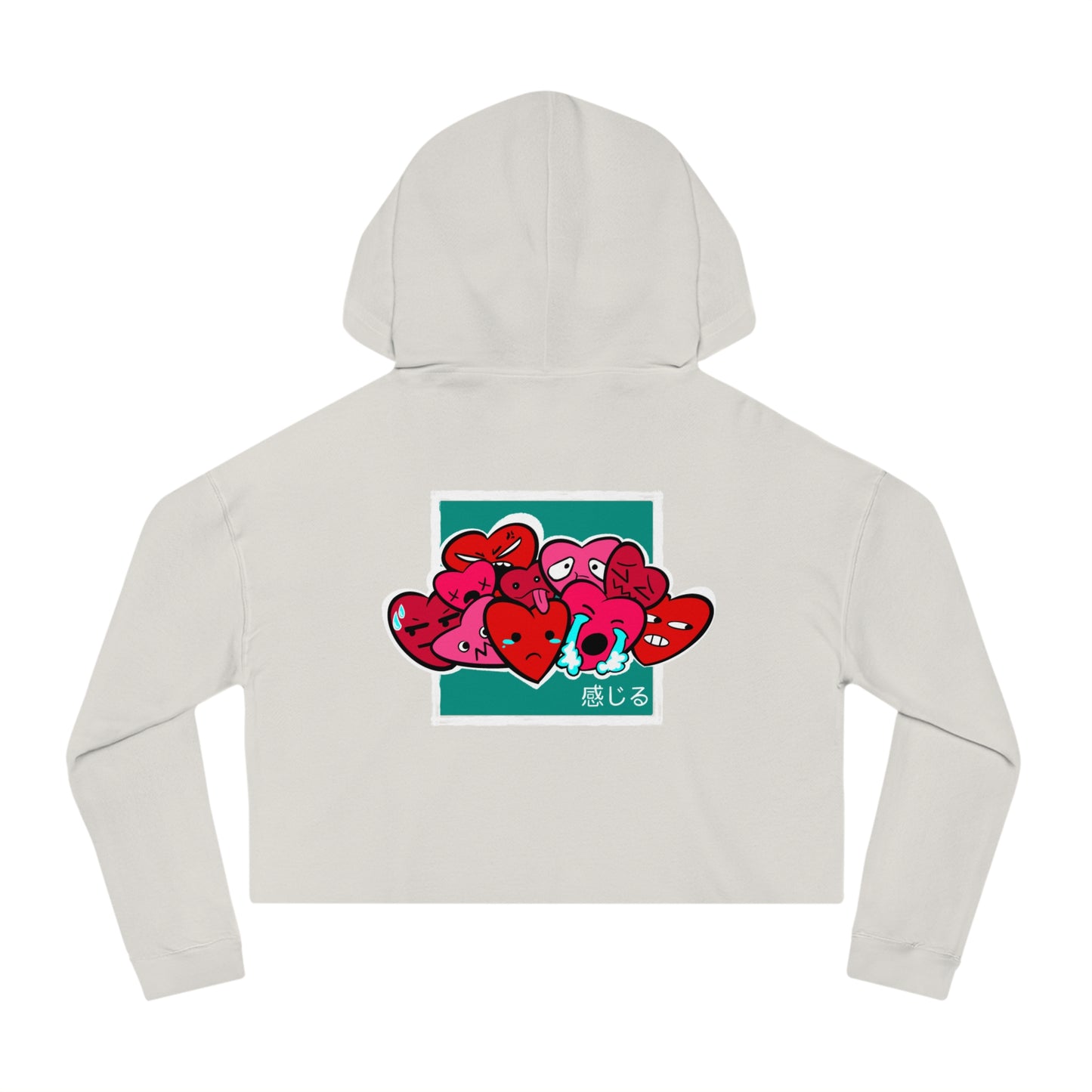 “Feel” Cropped Hoodie