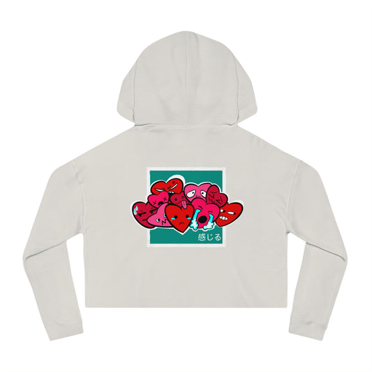 “Feel” Cropped Hoodie