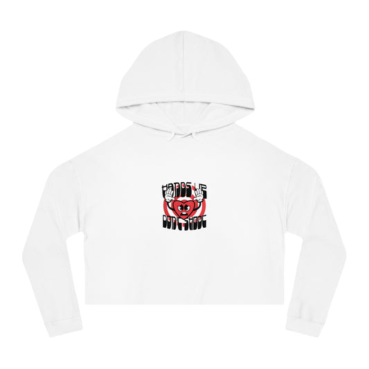 “Heed” Cropped Hoodie