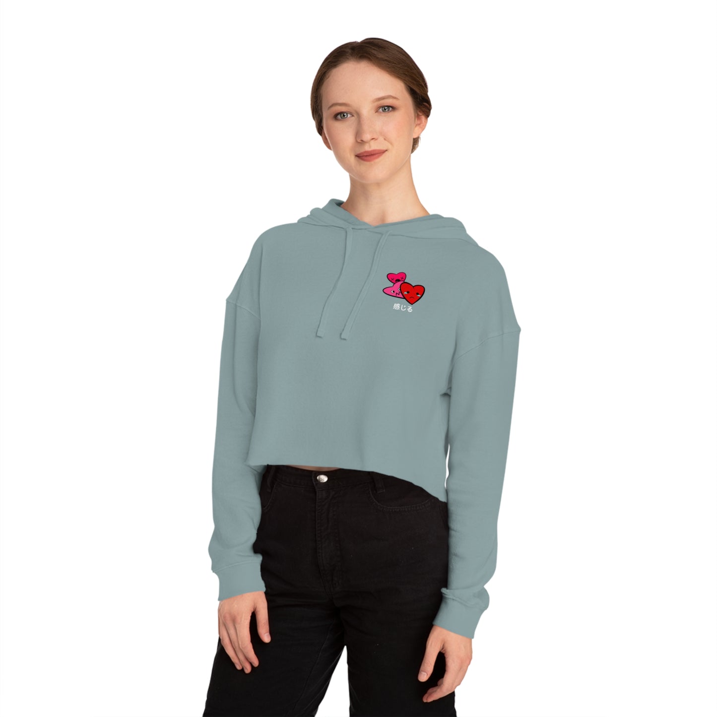 “Feel” Cropped Hoodie