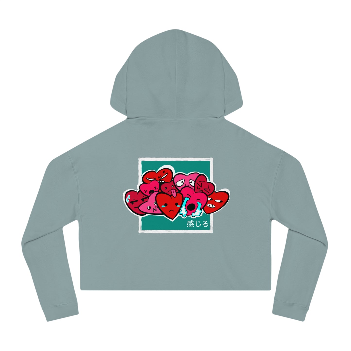 “Feel” Cropped Hoodie