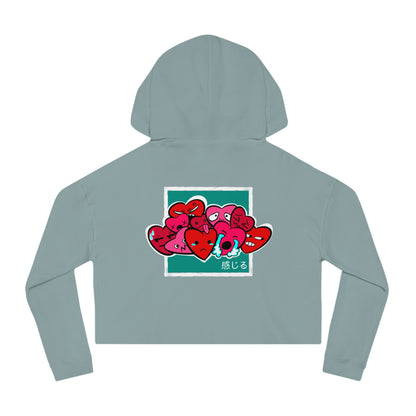 “Feel” Cropped Hoodie