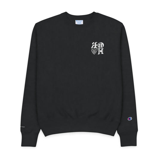 [RAH X Champion] Embroidered Crewneck Sweatshirt
